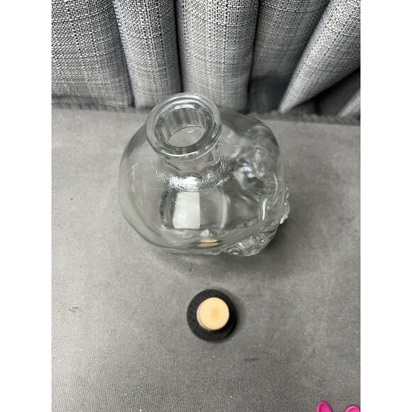 Crystal Head Vodka Skull Bottle Empty 750 ml Original Stopper By Dan Ackroyd - Picture 8 of 10